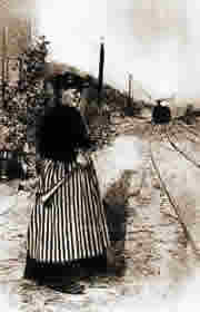 garde barrire en 1900