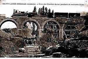 le pont de St Lager Bressac